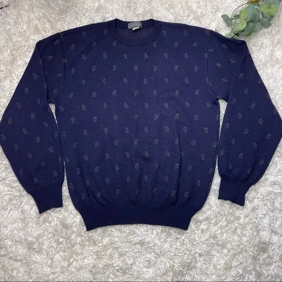 SOLD Vintage Lord And Taylor Wool Knit Sweater - Picture 1 of 4